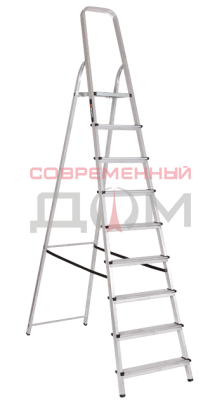 Стремянка алюминиевая ВИХРЬ СА 1х9